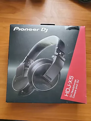 Pioneer DJ HDJ-X5 Professional DJ Headphones - Black Wired Great Condition • $80