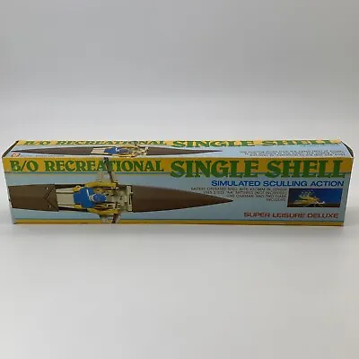 Vtg Model B/o Recreational Toy Battery Operated Sculling Single Shell Rare Oars • $199.99