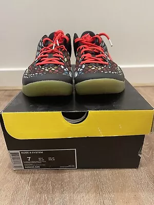 Nike Zoom Kobe 8 VIII System Christmas Size 7US Slightly Worn 555035 030 • $470