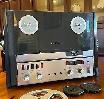 REVOX A77 Tape Recorder Reel To Reel (built In Amplifier & Speaker) With Cover • $500