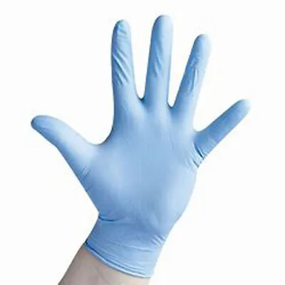 BLACK & BLUE Disposable Gloves Nitrile Powder Latex Free**100**200** • £7.49