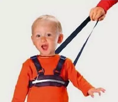 £6.99 • Buy Bibi Toddler Walking Rein Harness Safety Strap With Adjustable Wrist Link