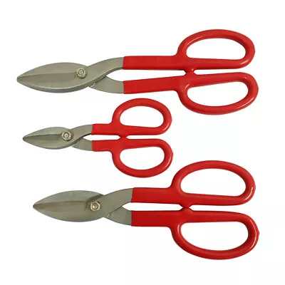 8'' 10'' 12'' Tinman Style Tin Snips Sheet Metal Shear Scissors • $28.99