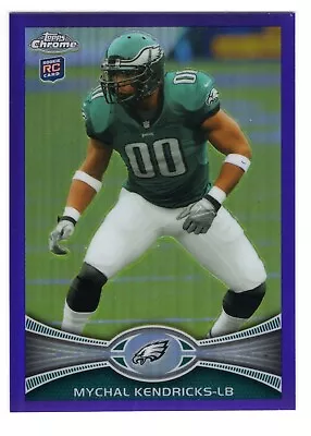 2012 Topps Chrome Mychal Kendricks Purple Refractor *nm-mt* Serial #279/499 • $2.99