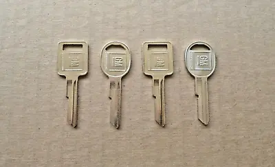 4 Vintage Nos Key Blanks For Gm Camaro Nova Chevelle Impala Firebird Gto 442 Etc • $16.95