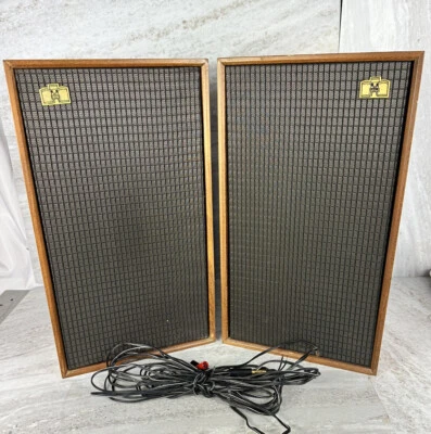 Vintage Castle Acoustics Richmond Speakers Pair Bookshelf  1970s • £79.99