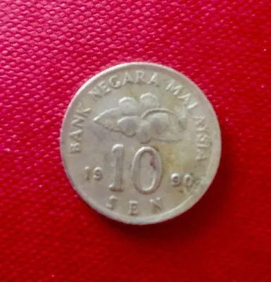 £0.66 • Buy 1990, Malaysia, 10 Sen Coin, Collectable!!!!