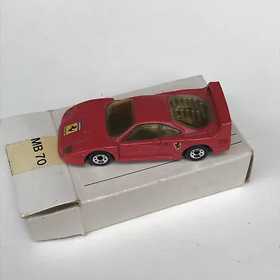 £7.99 • Buy RARE Promotional Matchbox MB70 Ferrari F40 Red 1988 DIECAST BOXED