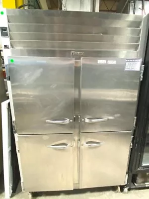 Freezer/ Traulsen G-2200 / 4 Split 2 Sections Solid Doors Commercial Freezer • $2200