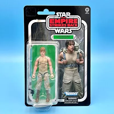 Star Wars Black Series Luke Skywalker (Dagobah) Action Figure Statue 6  • $17.95