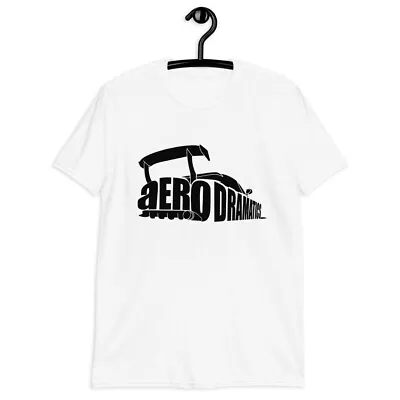 Aero Dramatics Slammed Stance Driving Track Miata Short-Sleeve Unisex T-Shirt • $25