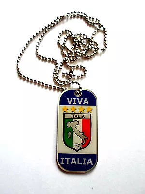 Italy Flag/Italian/Italy Flag Military Tag/-Unisex Necklace.Almost Sold Out. • $19.95