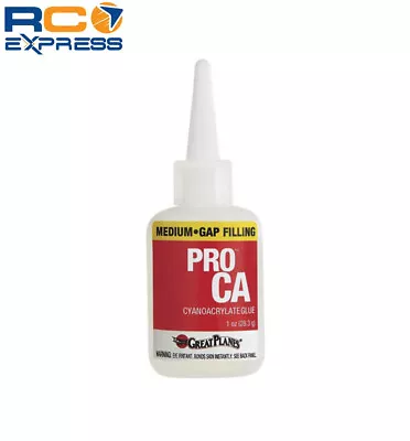 Great Planes Pro Ca+ Glue Medium 1 Oz GPMR6008 • $9.39