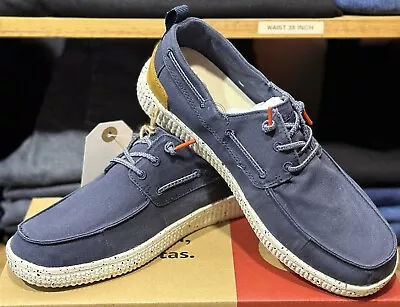 £40 • Buy Walk In Pitas WP150 Jack Canvas Easy On Deck Men's Shoes - 100% Genuine