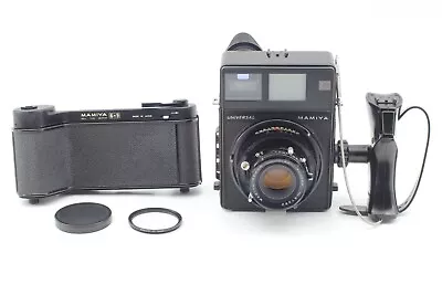 [N MINT] Mamiya Universal Press Camera 100mm F/3.5 Lens 6x9 Film Back From JAPAN • $249.99