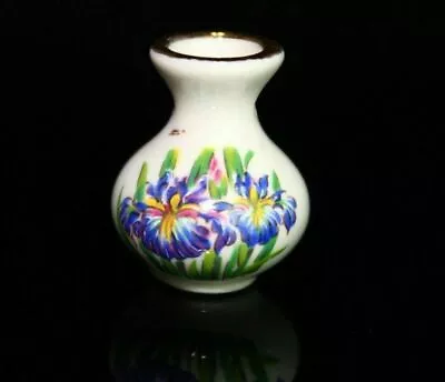 Flower Vase Pendant Charm Ceramic Porcelain Jewelry Making 28.5 Mm Vintage • $4.99