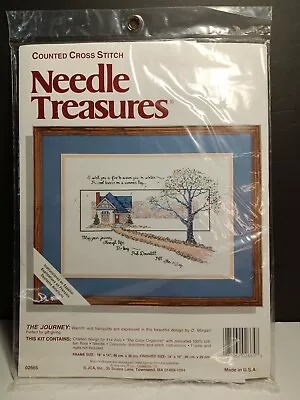 Cross Stitch Needle Treasures 02665 The Journey D. Morgan Needlepoint Vintage • $24.99