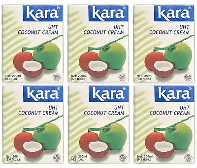 Kara Coconut Cream 200ml (Pack Of 6) - Product Of Indonesia • £9.49