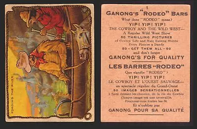 $15.70 • Buy 1930 Ganong  Rodeo  Bars V155 Cowboy Series #1-50 Trading Cards Singles