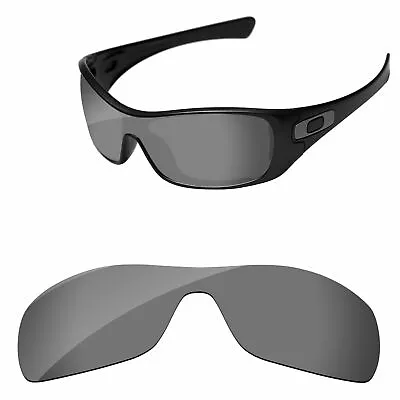 PapaViva Black Chrome Mirror Polarized Replacement Lenses For-Oakley Antix • $15.98