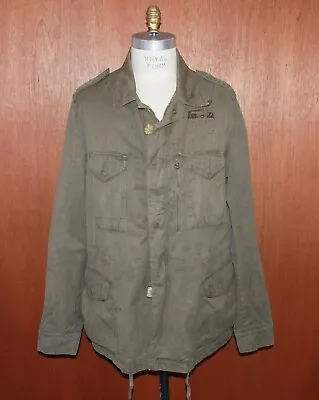 MASONS Men's 54/XXL Field Jacket Olive Military Coat M-65 M74 Army • $99.95