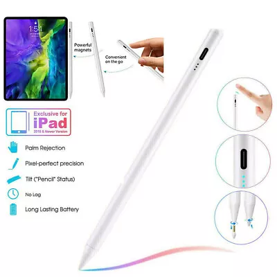 1st 2nd Generation Pen Stylus For Apple Pencil IPad 6th 7th 8th 9th 10th Gen UK • £7.19