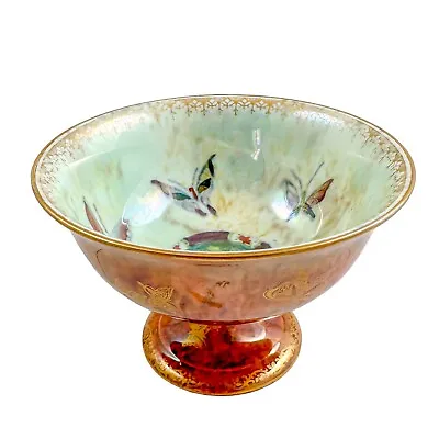 Wedgwood Daisy Makeig-Jones Fairyland Lustre Porcelain Butterfly Bowl Z4830/H • £590