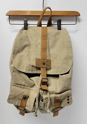 Mossimo Supply Co Women’s Drawstring Canvas Military Backpack • $19.99
