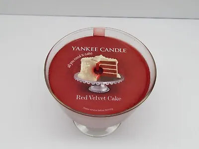 Yankee Candle Red Velvet Cake Filled Parfait Dish Eat Dessert First 2012 • £33.55