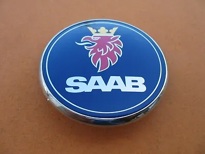 03 04 05 06 07 08 09 10 Saab 9-3 Front Hood Emblem Logo Badge Sign Symbol A28702 • $19