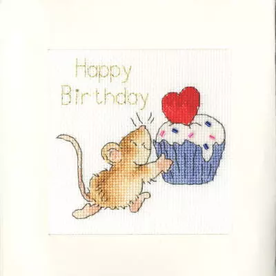 Bothy Threads Greating Card Counted Cross Stitch Kit  Sprinkles On Top  10x10cm • $17.33