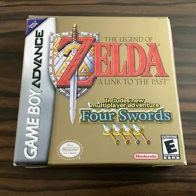 2002 🎮 Legend Of Zelda A Link To The Past Four Swords Nintendo Game Boy Advance • $99