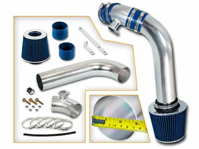 BCP BLUE 92-98 BMW E36 3-Series I6 Cold Air Intake Induction Kit + Filter • $49.99