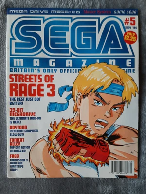 £12.99 • Buy RARE - Official Sega Magazine - Issue # 5 - May 1994 - NEAR MINT