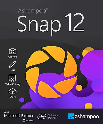 Ashampoo Snap 12 Capture Screen Shot & Video Maker Creator Editor [DISC] • $13.75