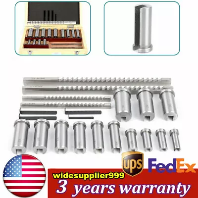 22pcs HSS Keyway Broach Kit Metric Size Metal Working Industrial Tools 4/5/6/8mm • $186