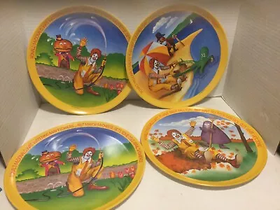 Lot Of 4 1977 McDonalds Collector Plates By  Lexington 3 Different + 1 Duplicate • $17.99