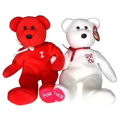 Ty Beanie Babies 2005  I HEART U  Bears • $15