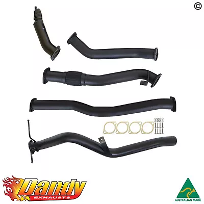 3 Inch Full Exhaust With Pipe Only To Suit Navara D22 3L Zd30Dd-T 4WD • $505