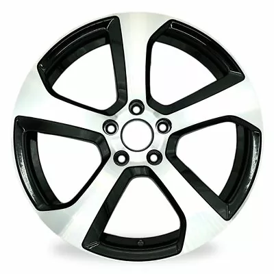 For Volkswagen Golf GTI OEM Design Wheel 18” 14-20 18x7.5 Machined Black 69980 • $164.96