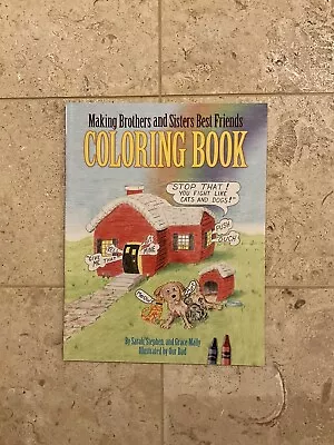 Making Brothers And Sisters Best Friends Coloring Book • $18.99