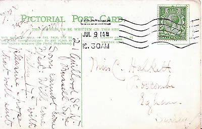 £3.99 • Buy Genealogy Postcard - Family History - Halkett - Boscombe - Egham - Sussex  5969 