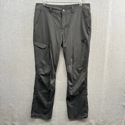 Mammut Hiking Pants Mens Size 36 Gray Cargo Outdoor Camping Casual Adult • $44.88