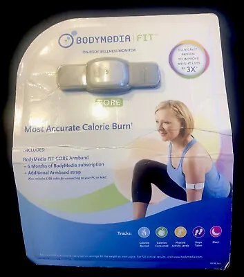 $19.90 • Buy Bodybugg By Body Media Core Armband Weight Loss Control System New Sealed