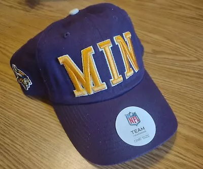 MIN Minnesota Vikings 3D Logo NFL OSFM Hat • $16.99