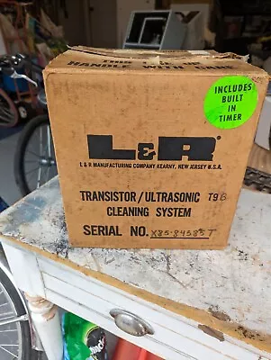 L & R Ultrasonic Cleaner BRAND NEW  Model T9B • $285