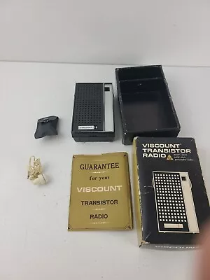 VISCOUNT 14 TRANSISTOR RADIO Tested And Working • $19.99