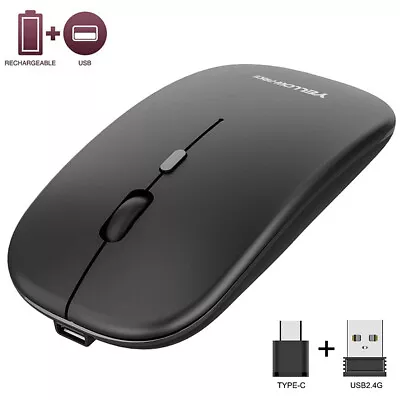 MacBook MouseWireless Mouse Dual Mode 2.4G USB C For Mac And All Type C Devices • $20.99