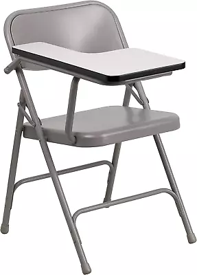 Premium Steel Folding Chair With Tablet Arm On The Right Side • $83.99