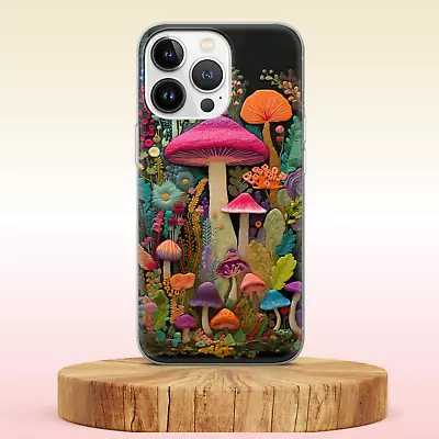 Magic Mushroom Phone Case Psychedelic For IPhone 15 Pro Max 14 11 12 13 XR XS 8+ • $17.99